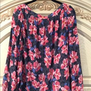 LOFT Floral Blouse